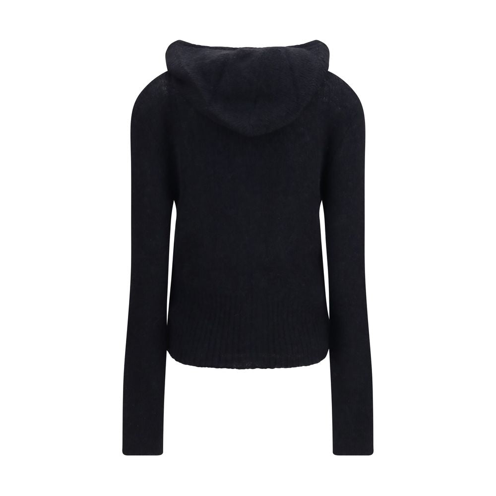 Our Legacy Black Alpaca Vicugna Pacos Hoodie