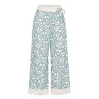 Malo Blue Silk Women's Pants