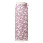 Malo Purple Silk Women Pants