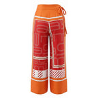 Malo Orange Silk Women's Pant