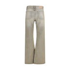 Our Legacy Gray Cotton Straight-Leg Jeans