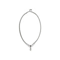 Alexander McQueen Silver Brass Necklace Alexander McQueen