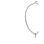 Alexander McQueen Silver Brass Necklace Alexander McQueen