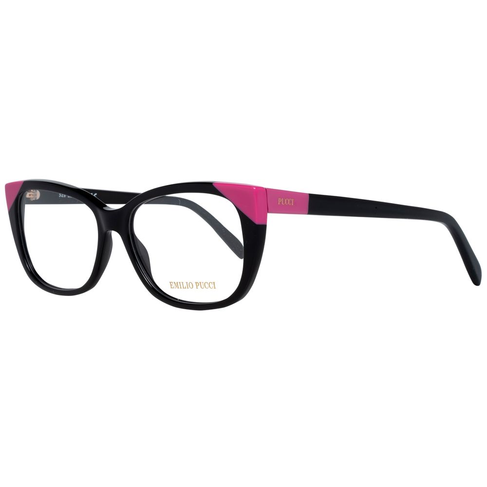 Emilio Pucci Black Plastic Glasses Frames Emilio Pucci