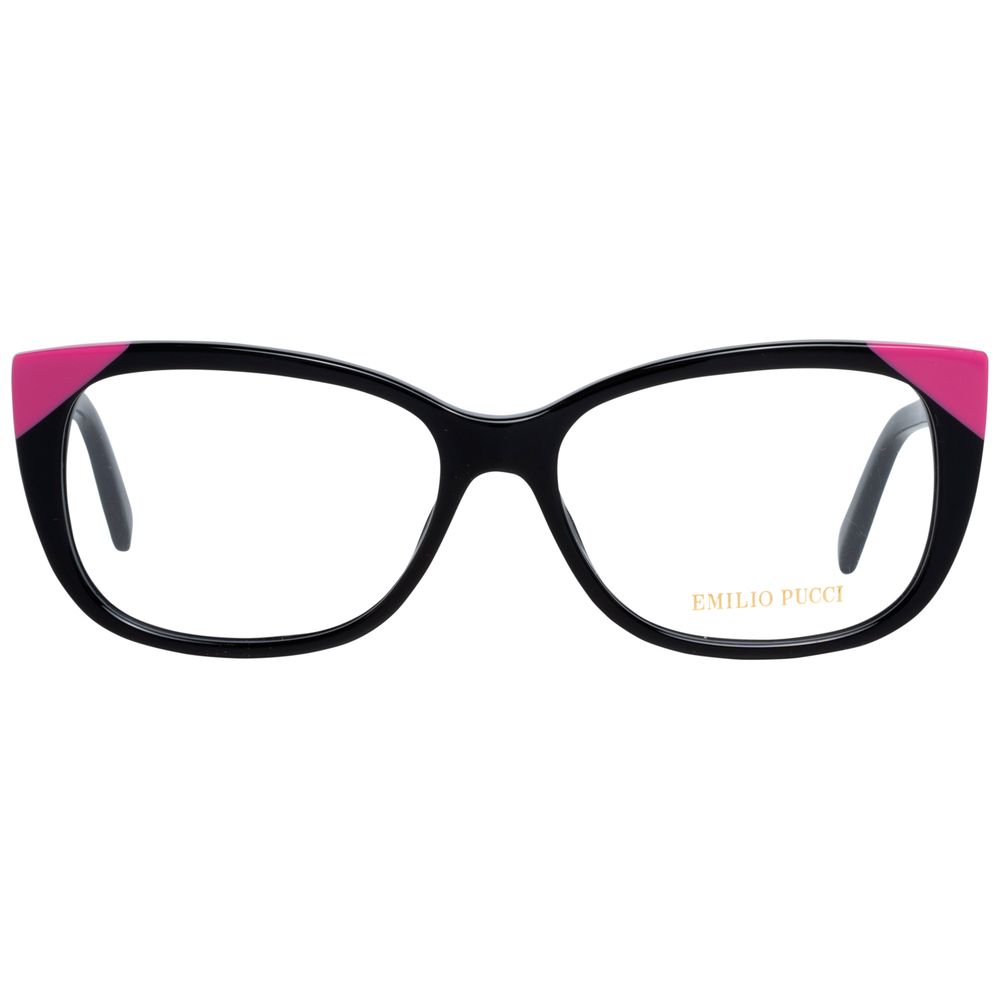 Emilio Pucci Black Plastic Glasses Frames Emilio Pucci