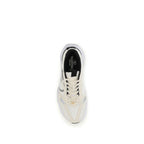Valentino Garavani White Fabric Low Top Sneakers Valentino Garavani