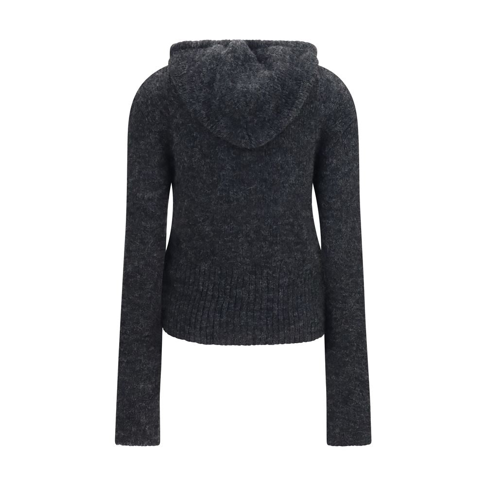 Our Legacy Gray Alpaca Vicugna Pacos Hoodie Our Legacy