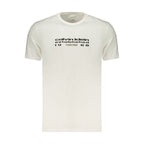 Calvin Klein White Cotton Men's T-Shirt Calvin Klein