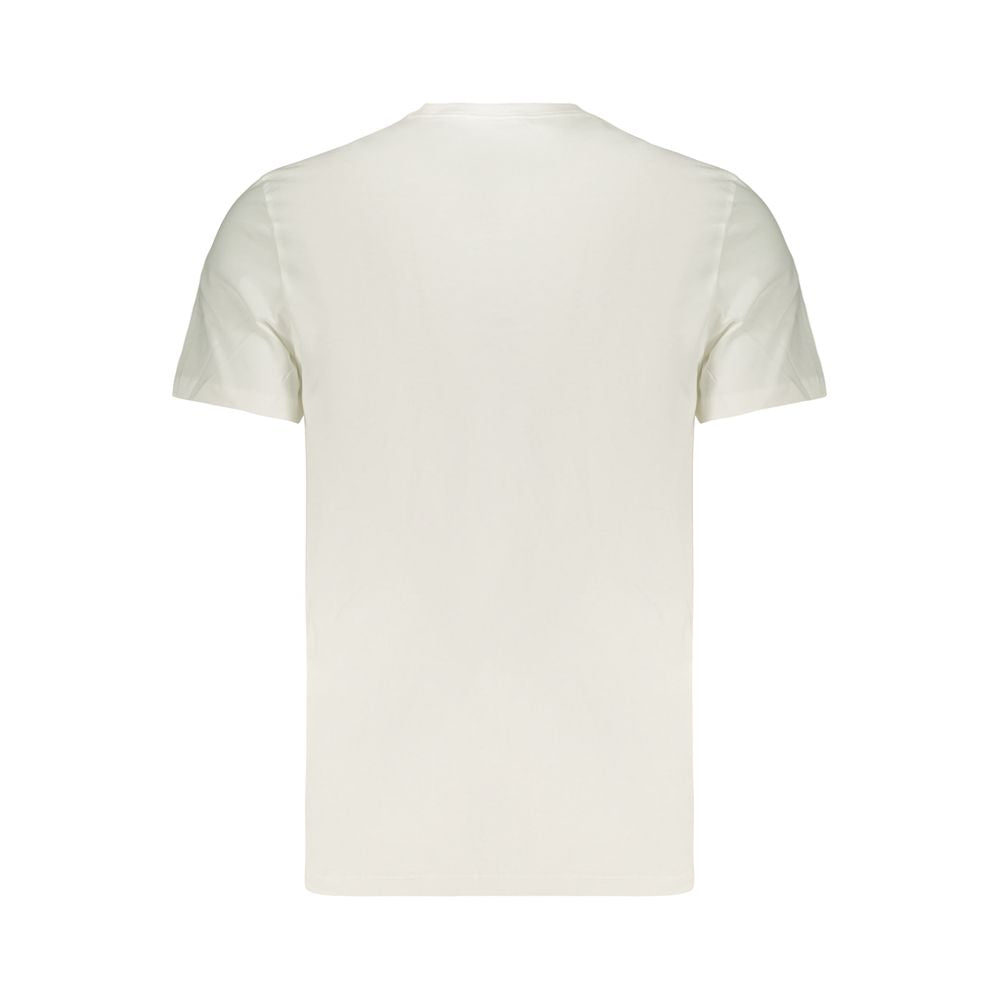 Calvin Klein White Cotton Men's T-Shirt Calvin Klein