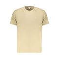 Calvin Klein Beige Cotton Men's T-Shirt Calvin Klein