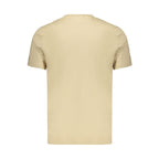 Calvin Klein Beige Cotton Men's T-Shirt Calvin Klein