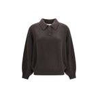 Lisa Yang Brown Cashmere Sweater