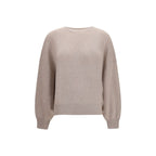 Lisa Yang Beige Cashmere Sweater