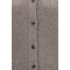 Lisa Yang Beige Cashmere Cardigan