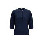 Lisa Yang Blue Cashmere Sweater
