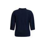 Lisa Yang Blue Cashmere Sweater