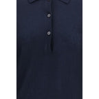 Lisa Yang Blue Cashmere Sweater