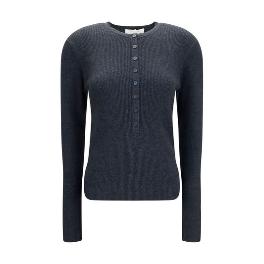 Lisa Yang Gray Cotton Sweatshirt