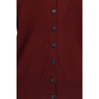 Lisa Yang Bordeaux Cashmere Cardigan