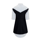 Balenciaga Black Wool Oves Aries Casual Dress