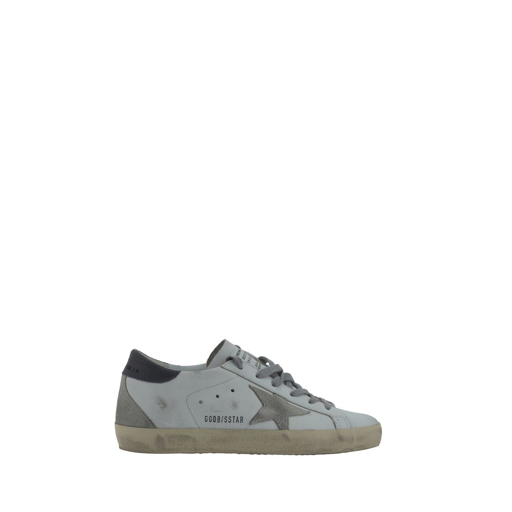 Golden Goose White Goatskin Sneakers Golden Goose