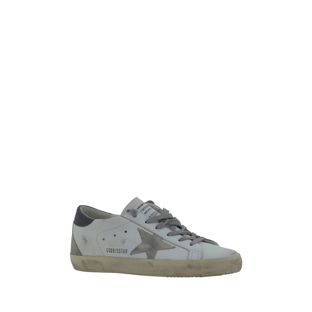 Golden Goose White Goatskin Sneakers Golden Goose