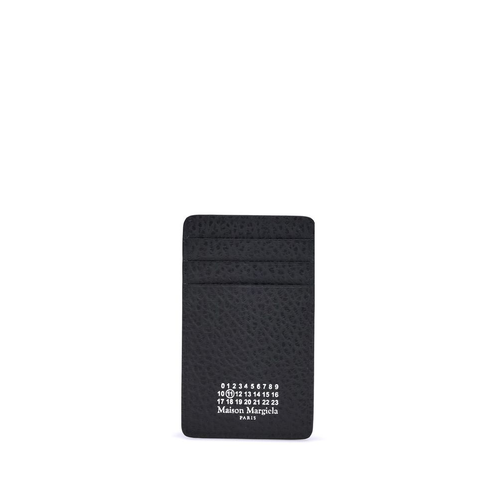 Maison Margiela Black Calf Leather Bos Taurus Wallet Maison Margiela