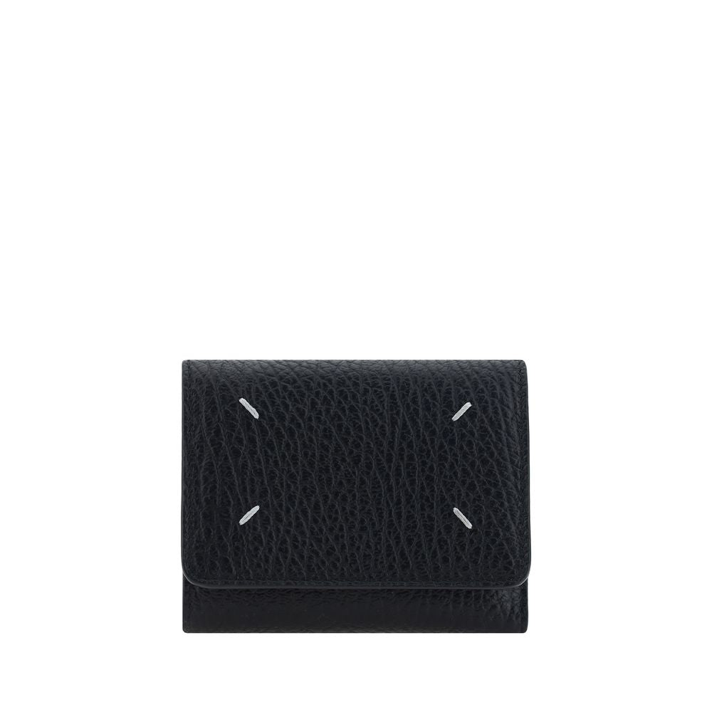 Maison Margiela Black Calf Leather Bos Taurus Wallet Maison Margiela