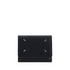 Maison Margiela Black Calf Leather Bos Taurus Wallet Maison Margiela