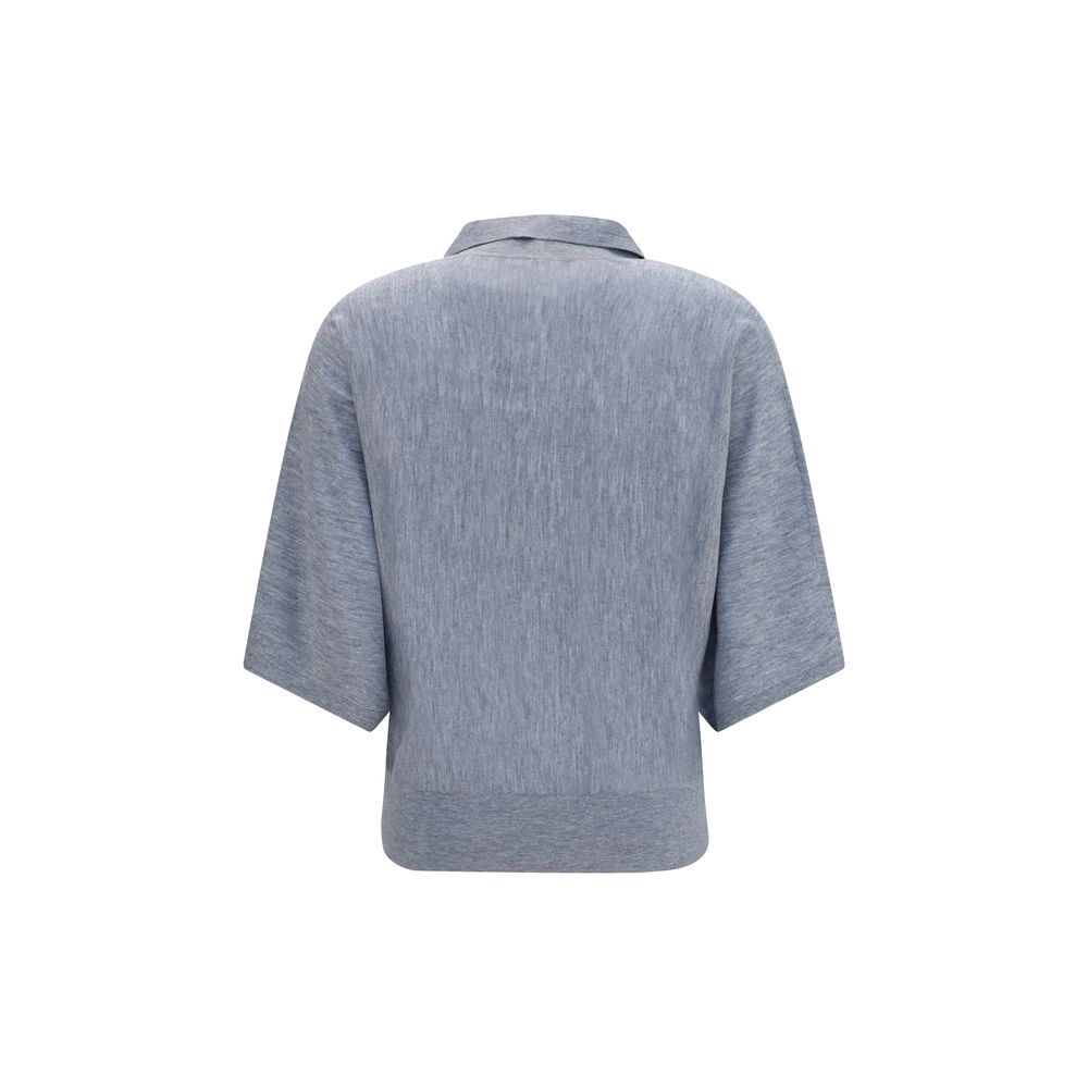 Lisa Yang Gray Cashmere Sweater Lisa Yang