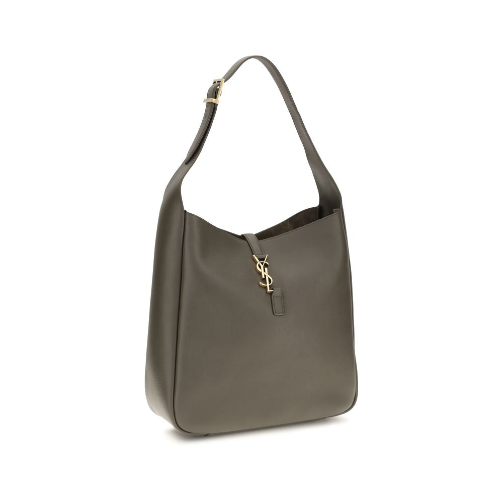 Saint Laurent Bicolor Calf Leather Bos Taurus Shoulder Bag Saint Laurent
