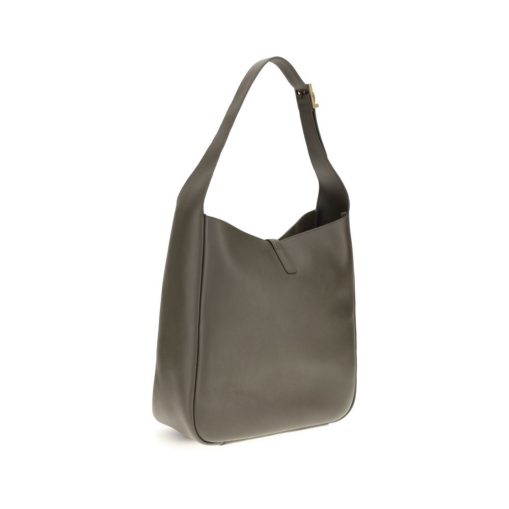 Saint Laurent Bicolor Calf Leather Bos Taurus Shoulder Bag Saint Laurent