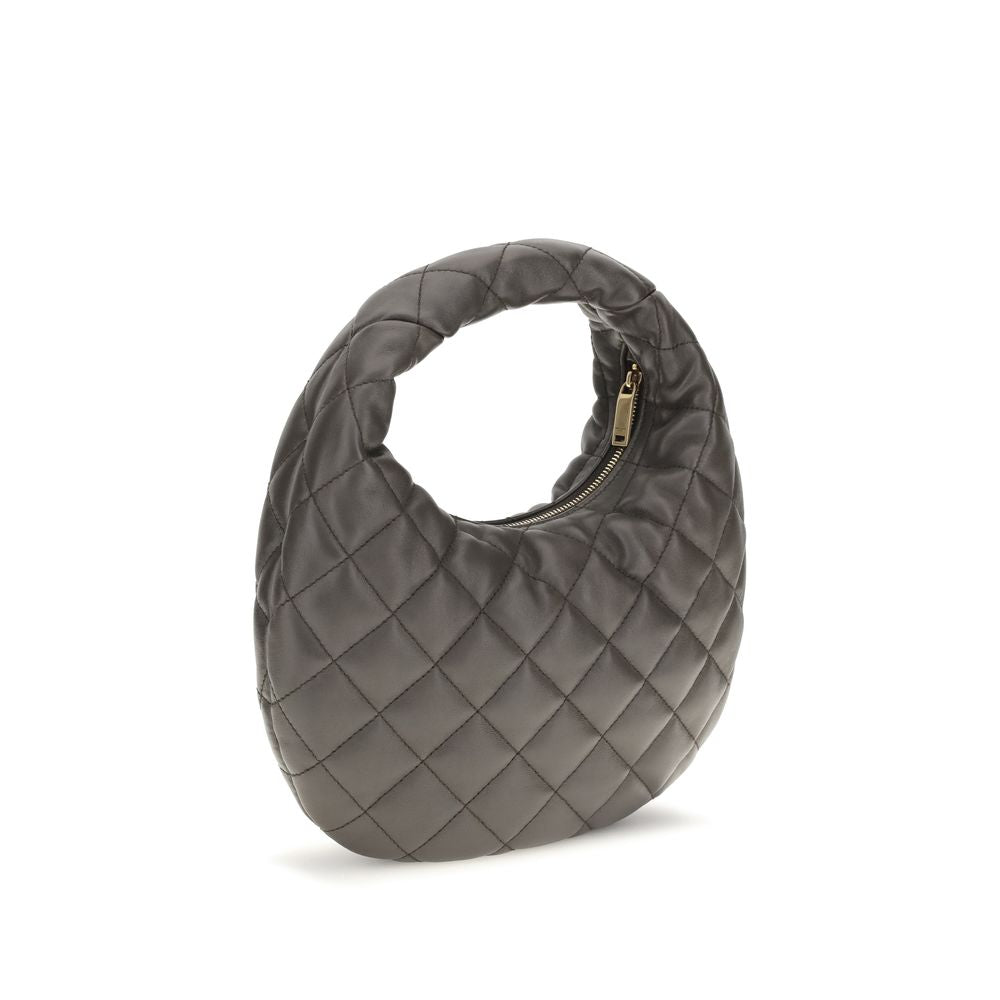Saint Laurent Gray Lamb Ovis Aries Aries Shoulder Bag Saint Laurent