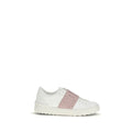 Valentino Garavani White Calf Leather Bos Taurus Low Top Sneakers Valentino Garavani