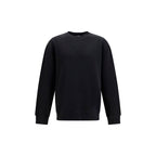 Balmain Black Cotton Sweatshirt Balmain