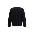 Balmain Black Cotton Sweatshirt Balmain