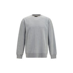 Balmain Gray Cotton Sweatshirt Balmain