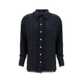 Balmain Black Polyamide Shirt Balmain