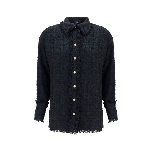 Balmain Black Polyamide Shirt Balmain