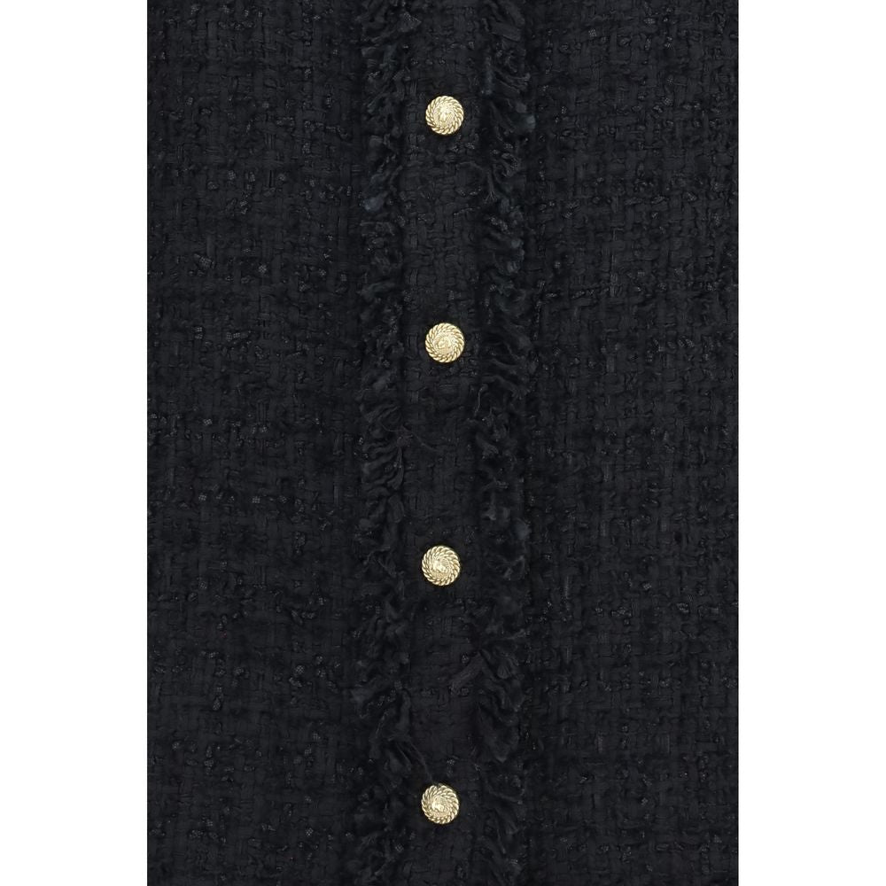 Balmain Black Polyamide Shirt Balmain
