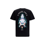 Casablanca Black Cotton T-Shirt