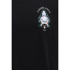 Casablanca Black Cotton T-Shirt