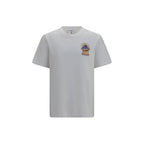 Casablanca White Cotton T-Shirt