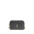Saint Laurent Black Lamb Ovis Aries Aries Shoulder Bag Saint Laurent