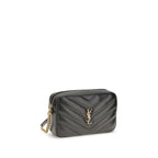 Saint Laurent Black Lamb Ovis Aries Aries Shoulder Bag Saint Laurent
