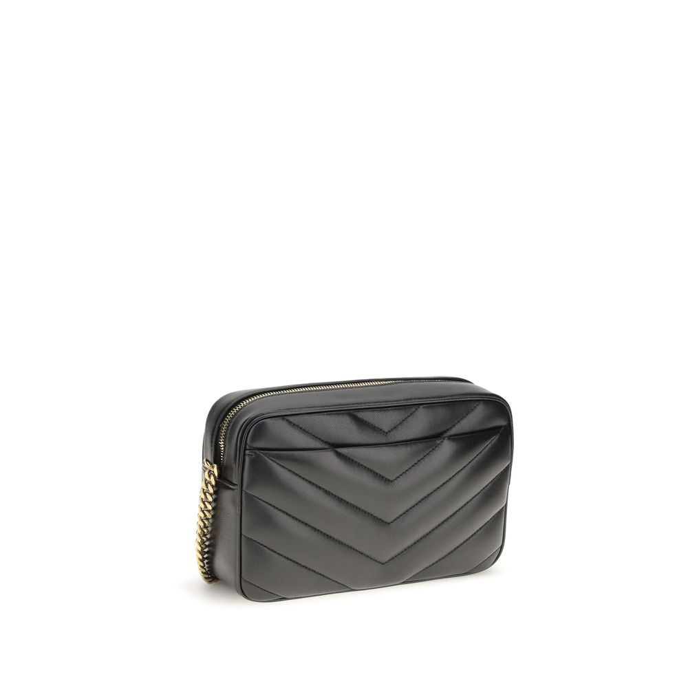 Saint Laurent Black Lamb Ovis Aries Aries Shoulder Bag Saint Laurent