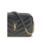 Saint Laurent Black Lamb Ovis Aries Aries Shoulder Bag Saint Laurent