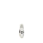Valentino Garavani White Calf Leather Bos Taurus Athletic Sneakers Valentino Garavani