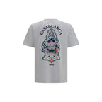 Casablanca White Cotton T-Shirt