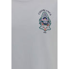 Casablanca White Cotton T-Shirt